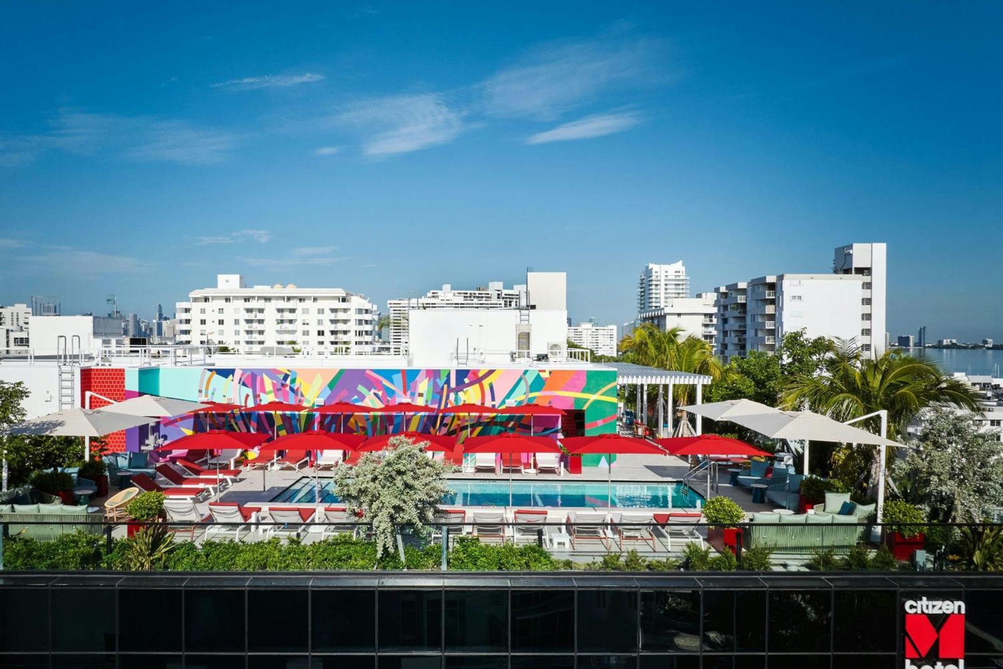 CitizenM Miami South Beach | Rooftop Pool & Art Deco Style